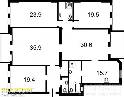 Sell 5-room apartment. Киев,  Большая Житомирская — photo 2