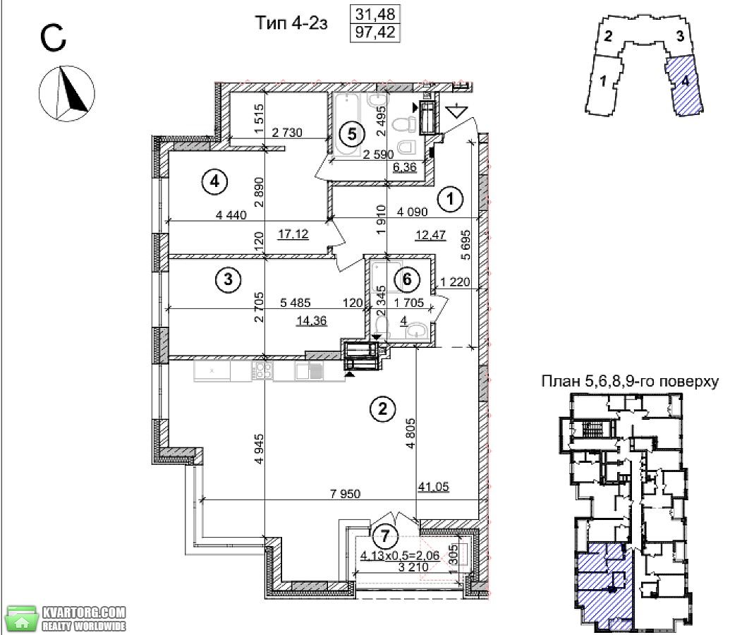Sell 3-room apartment. Киев,  Победы пр — photo 8