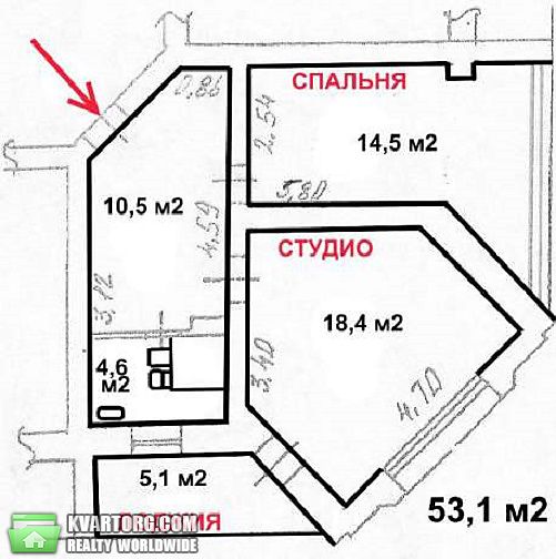 Sell 2-room apartment. Киев,  Антоновича — photo 2