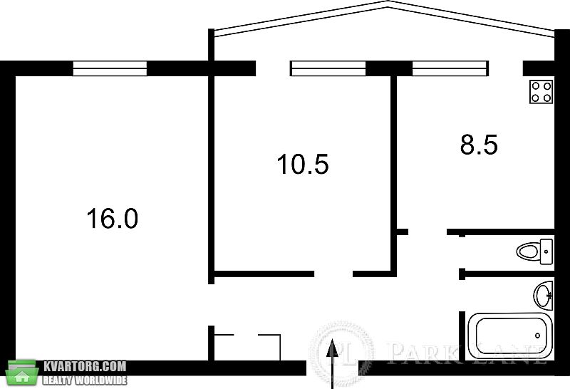 Sell 2-room apartment. Киев, Орловская — photo 2