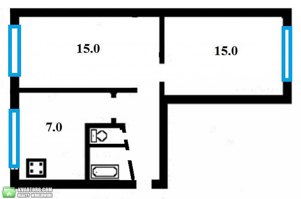 Sell 2-room apartment. Киев,  Уссурийский пер — photo 2