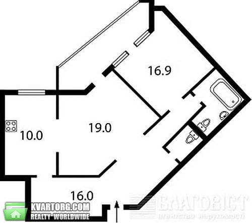 Sell 2-room apartment. Киев, Ломоносова — photo 1