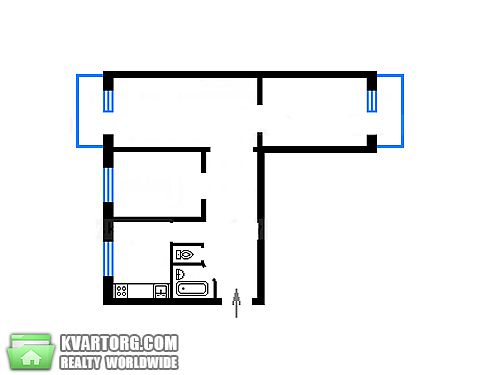Sell 3-room apartment. Киев, Серафимовича — photo 2