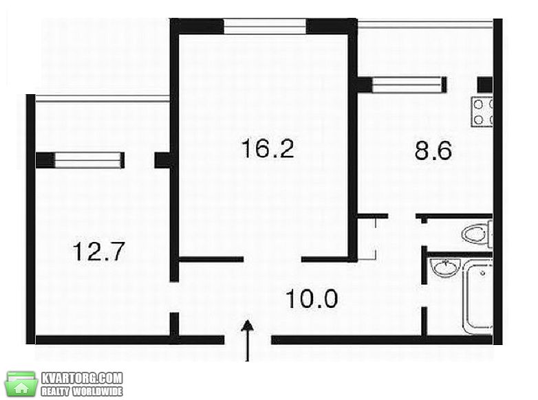Sell 2-room apartment. Киев,  Матеюка — photo 8