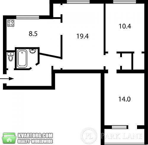 Sell 3-room apartment. Киев, Энтузиастов — photo 2