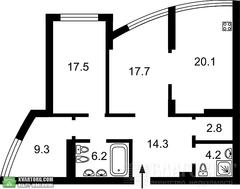 Sell 3-room apartment. Киев,  Победы пр — photo 2