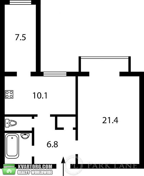 Sell 2-room apartment. Киев, Чеховский пер — photo 10