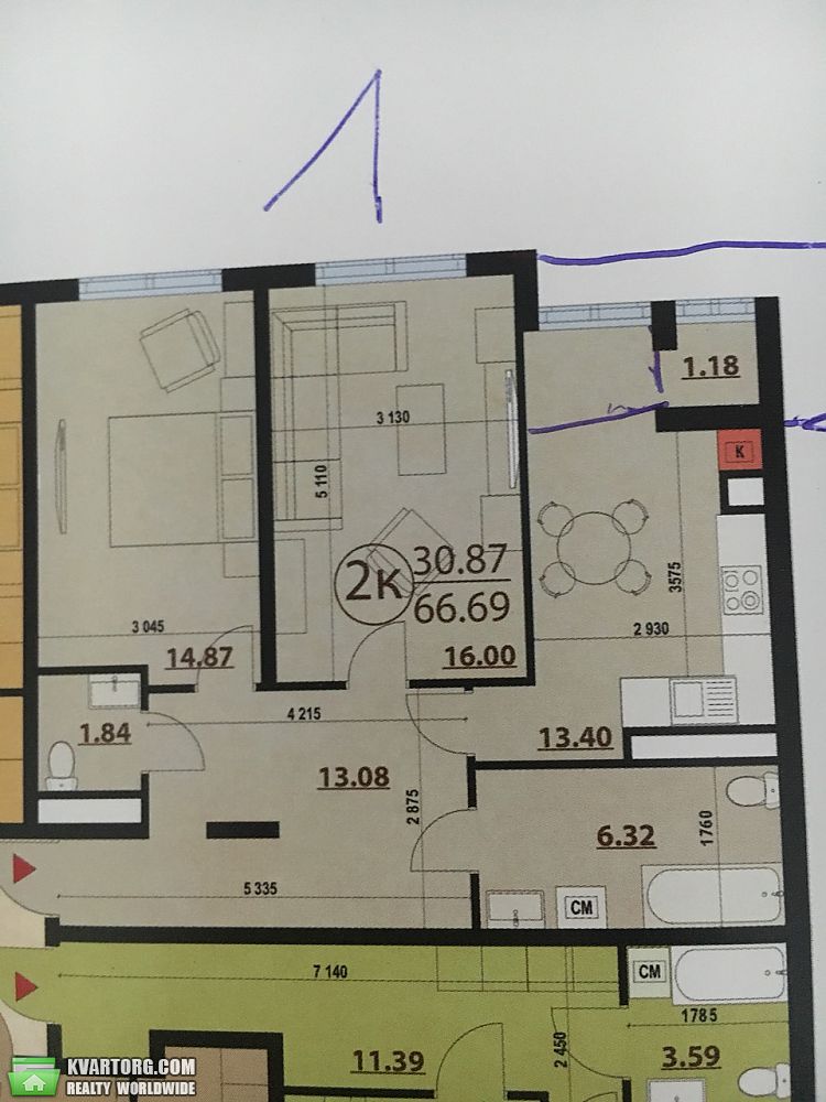 Sell 2-room apartment. Киев, Практичная — photo 3