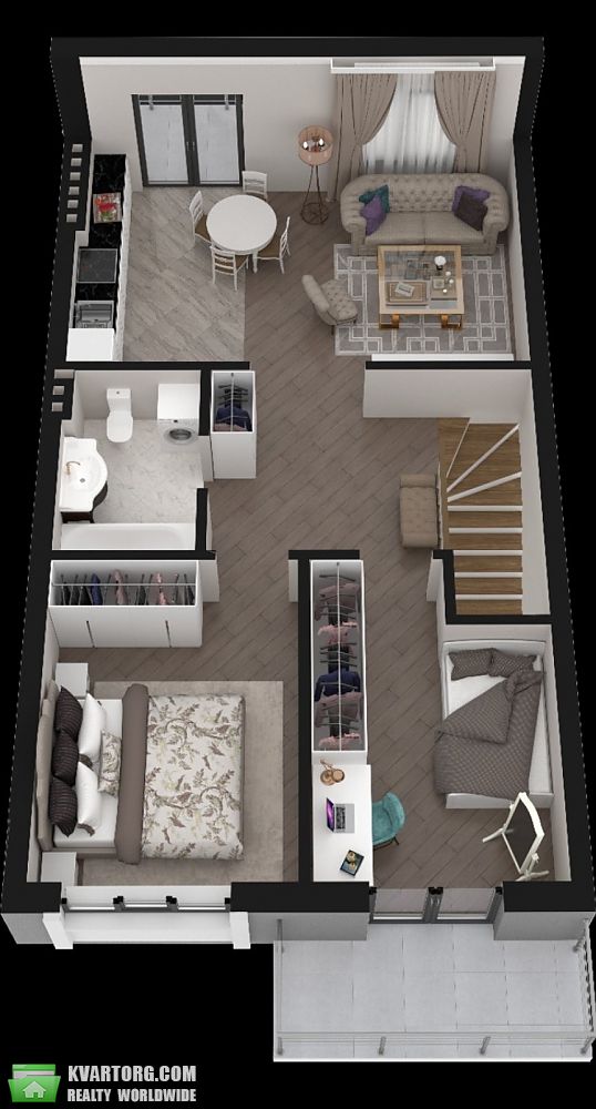 Sell 1-room apartment. Киев, Ярослава Мудрого — photo 2