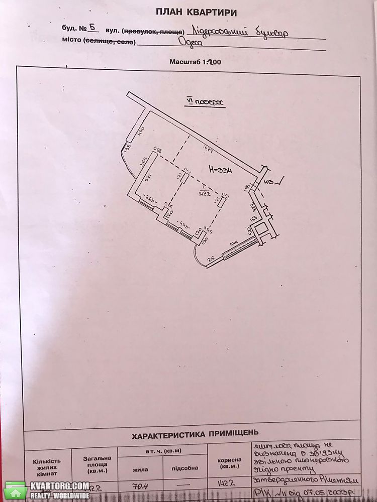 Sell 3-room apartment. Одесса, Лидерсовский бульвар — photo 2