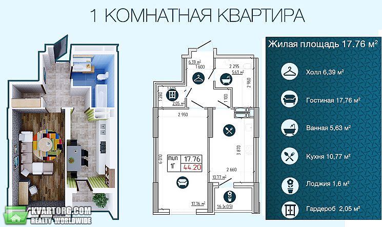 Sell 1-room apartment. Киев, Строкача Тимофея — photo 1