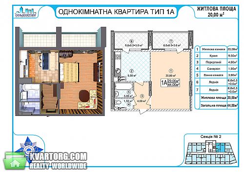 Sell 1-room apartment. Киев, Гонгадзе — photo 5