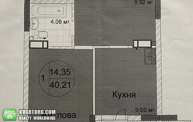 Sell 1-room apartment. Киев,  Львовская — photo 3
