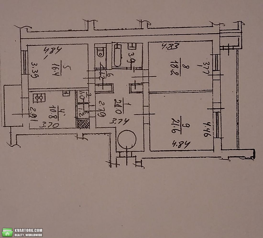 Sell 3-room apartment. Киев,  Гончара — photo 8