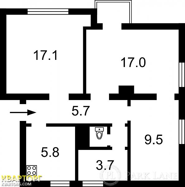 Sell 3-room apartment. Киев,  Артиллерийский пер — photo 2