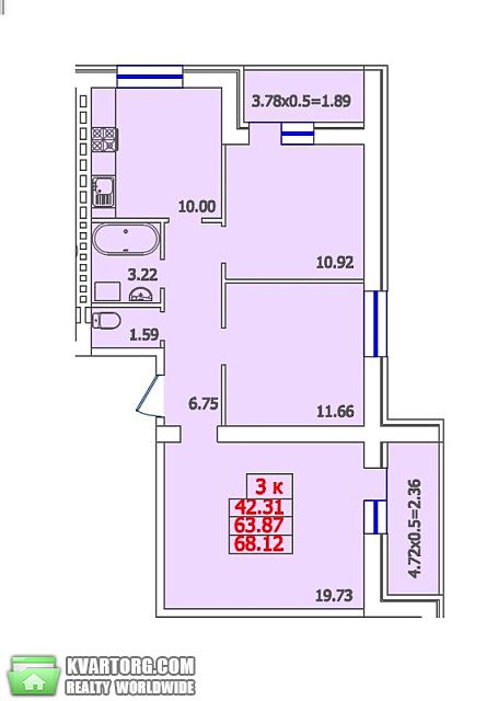 Sell 2-room apartment. Одесса, Молодежное — photo 7
