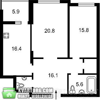 продам 2-комнатную квартиру. Киев,   Краснозвездный пр - фото 2
