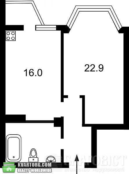 Sell 1-room apartment. Киев, Ломоносова — photo 3