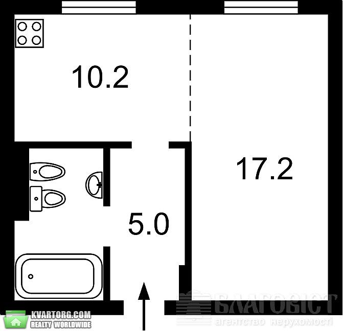 Sell 1-room apartment. Киев,  Комбинатная — photo 4