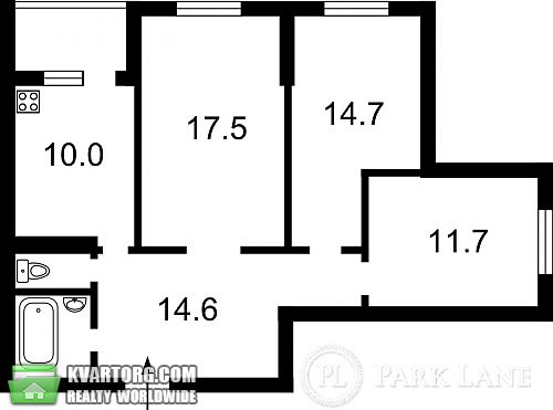 продам 3-комнатную квартиру. Киев,  Урлівська - фото 8