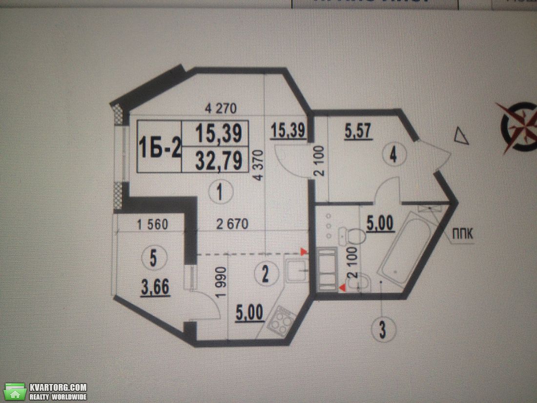 Sell 1-room apartment. Киев,  Глушкова пр — photo 3
