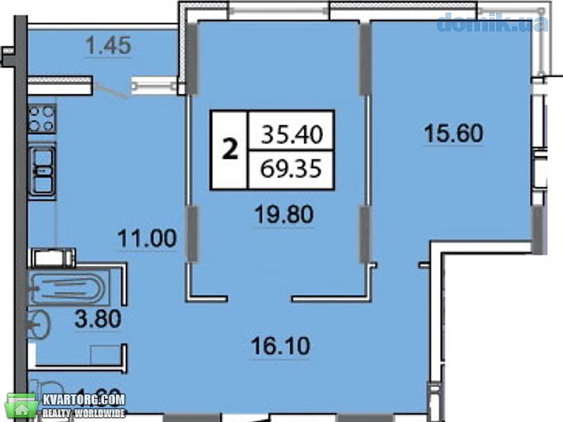 Sell 2-room apartment. Киев,  Конева — photo 3