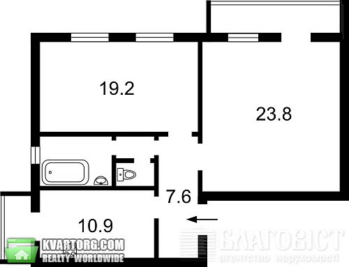 Sell 2-room apartment. Киев, Шелковичная — photo 2