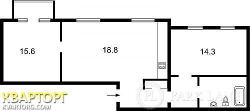 Sell 3-room apartment. Киев, Белорусская — photo 2