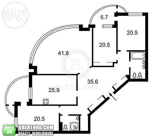 Rent out 4-room apartment. Киев,  Старонаводницкая — photo 10