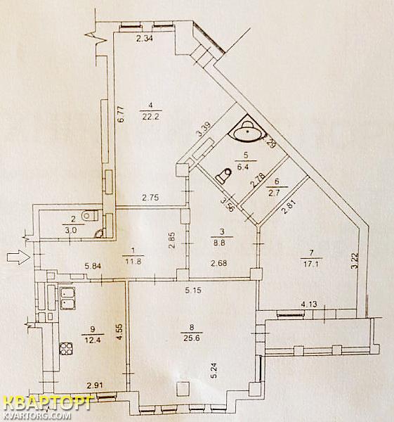 Sell 3-room apartment. Киев,  Дружбы Народов бул — photo 2