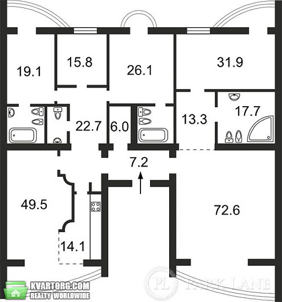 Sell 5-room apartment. Киев, Тургеневская — photo 4