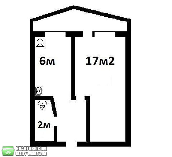 Sell 1-room apartment. Киев,  Запорожца — photo 8