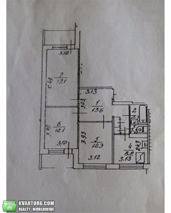 Sell 3-room apartment. Киев, Глебова — photo 6