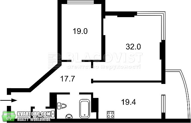 Sell 2-room apartment. Киев,  Голосеевский пр — photo 2