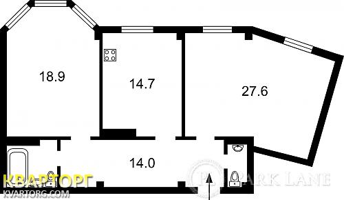 продам 2-комнатную квартиру. Киев,   Дмитриевская - фото 3