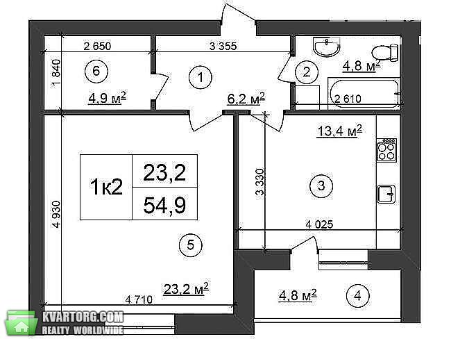 Sell 1-room apartment. Киев, Ясногорская — photo 3