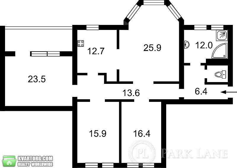 Sell 3-room apartment. Киев, Тимошенко — photo 2