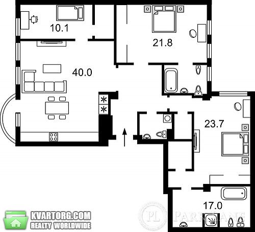 Sell 3-room apartment. Киев, Тургеневская — photo 9