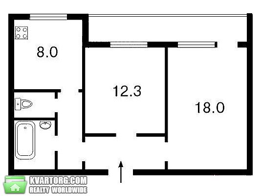Sell 2-room apartment. Киев,  Тростянецкая — photo 3