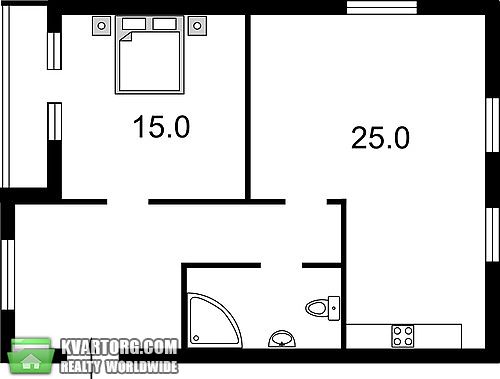 Sell 2-room apartment. Киев,  Богдана Хмельницкого — photo 7