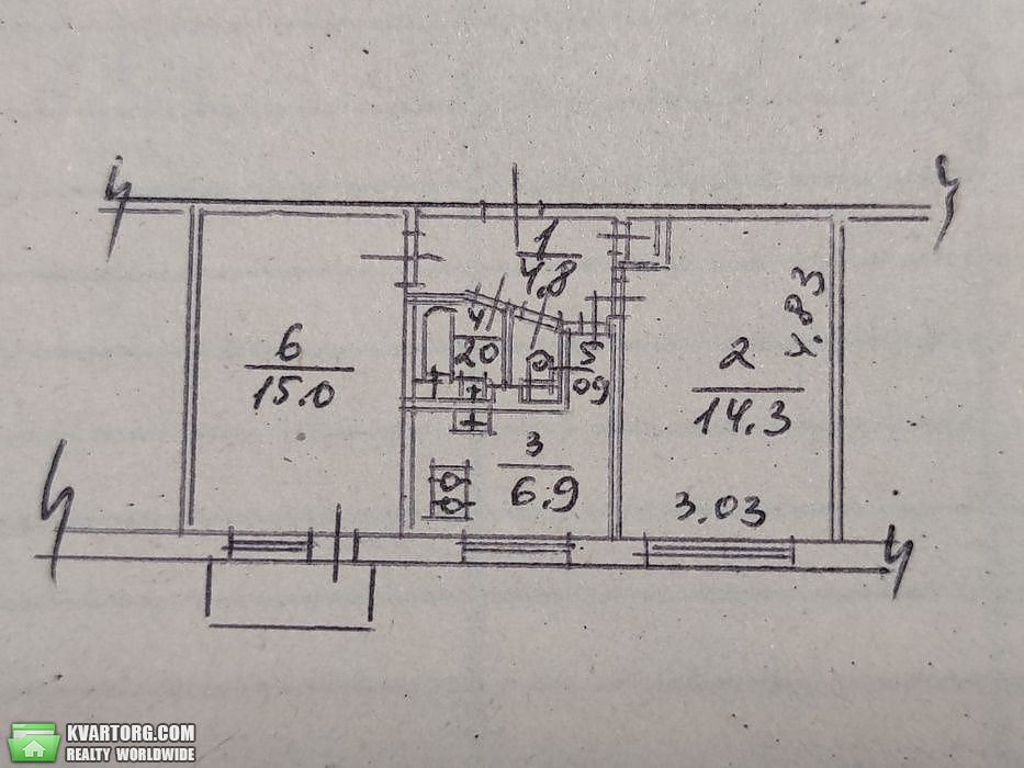 Sell 2-room apartment. Киев, Саратовская — photo 3