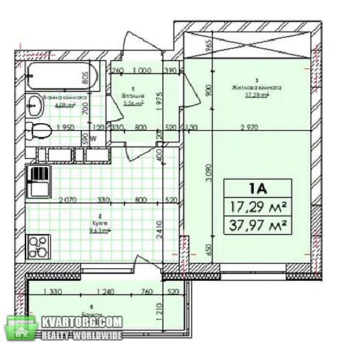 Sell 1-room apartment. Киев,  Бережанская — photo 3