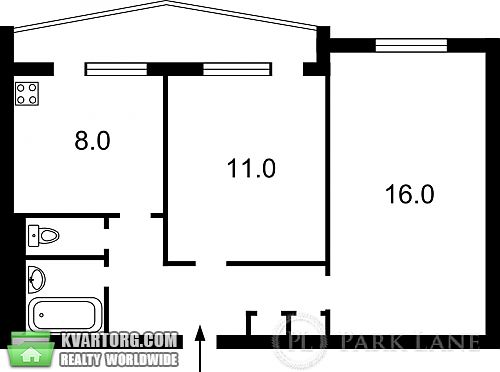 Sell 2-room apartment. Киев, Борщаговская — photo 2