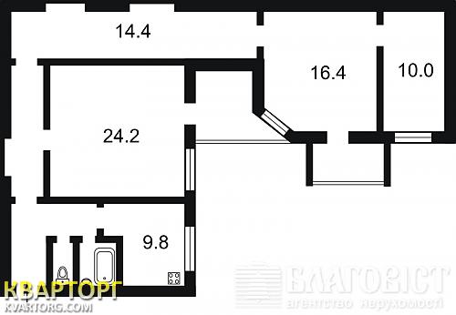 Sell 3-room apartment. Киев,  Саксаганского — photo 2