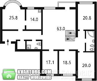 Sell multi-room apartment. Киев,  Круглоуніверситетська — photo 4