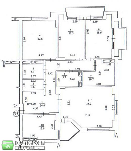 Rent out 4-room apartment. Киев, Ветрова — photo 3