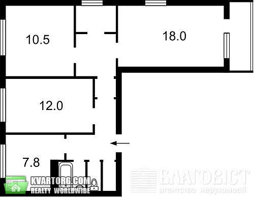Sell 3-room apartment. Киев,  Залки — photo 7