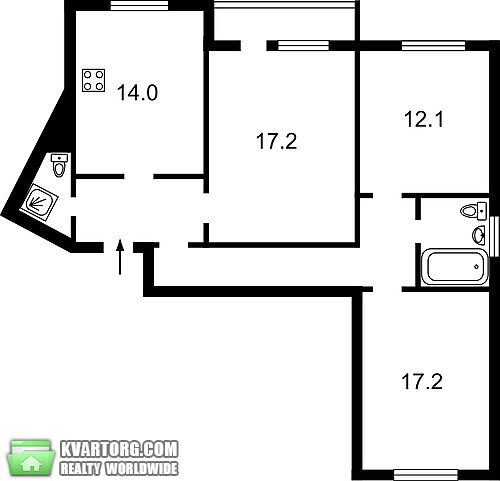 Sell 3-room apartment. Киев,  Урловская — photo 7