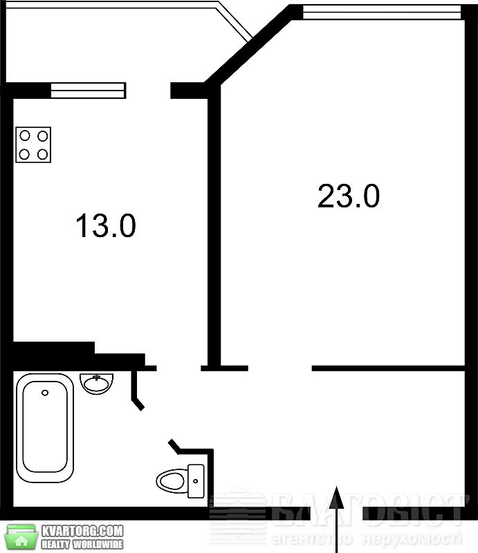 Sell 1-room apartment. Киев,  Пчелки — photo 5