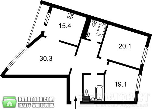 Sell 3-room apartment. Киев, Героев Сталинграда пр — photo 7